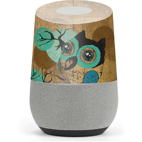 Autumn Owl Google Home Skin